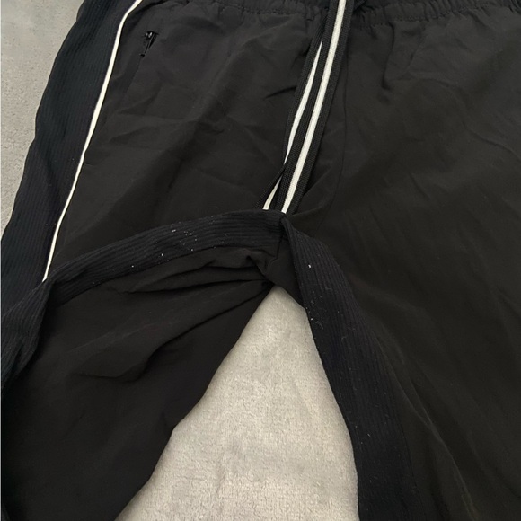 Athleta Brooklyn Jogger Pants Black White Colorblocked 4552 - Picture 6 of 12